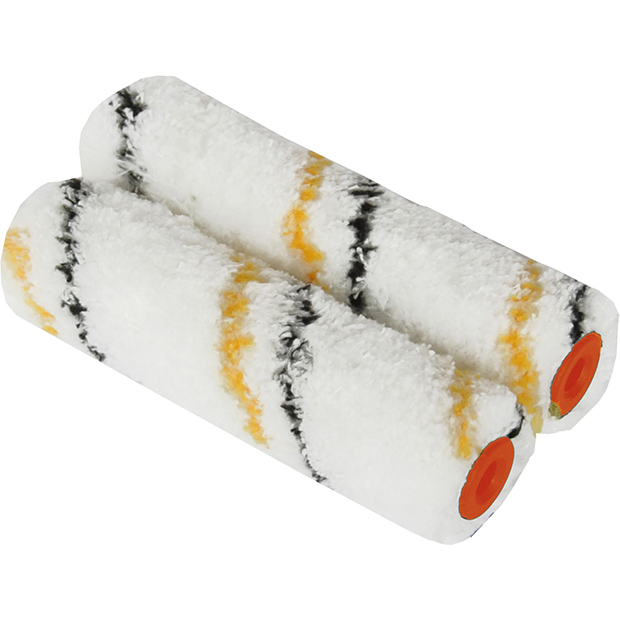 Ролик-мини Black Edition микрофибра 150 мм, d 15 мм, бюгель 6 мм, ворс 9 мм, (2шт в наборе) 250-0150