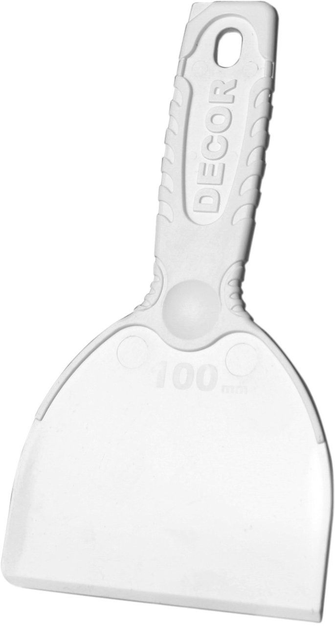 Шпатель для клея DECOR 100 мм пластиковый 309-0100