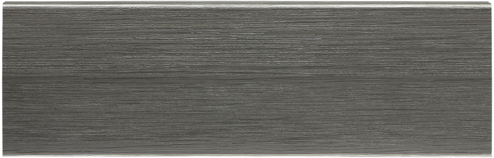 Плинтус ПВХ 100мм со съемной панелью LB020 Металик Файн Лайн