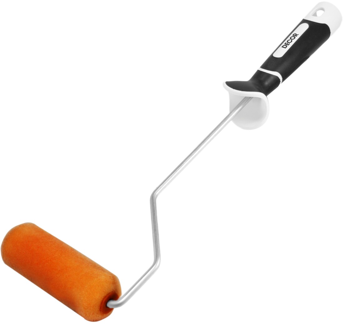 Мини-валик 2К 100 мм, d 15 мм, бюгель 6 мм, флок(20шт/40шт) 909-8110