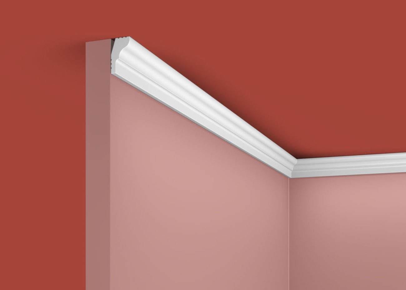 Cosca Карниз KX010, 25х15, 2000мм, Экополимер/42