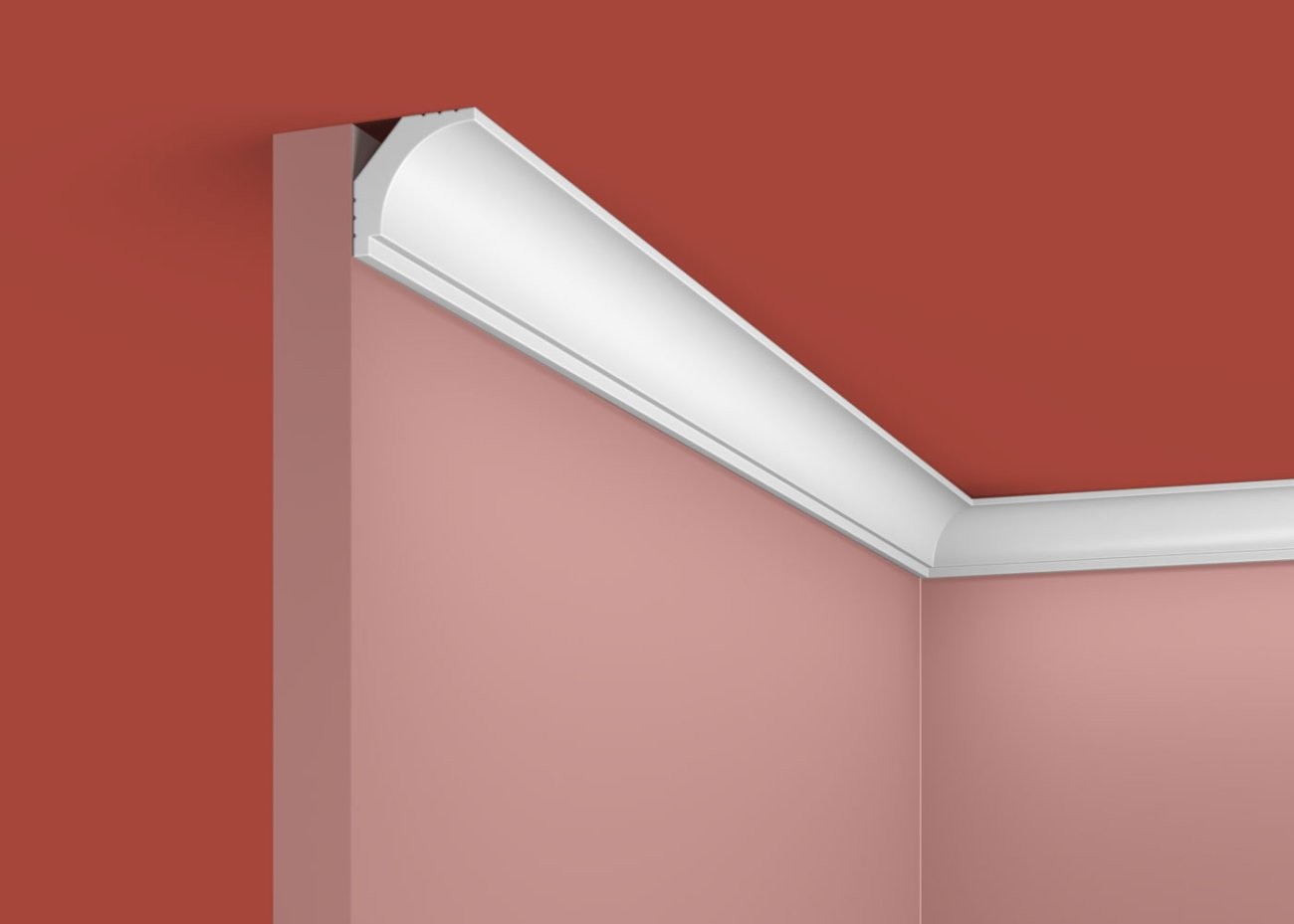 Cosca Карниз KX019, 30х30, 2000мм, Экополимер/35