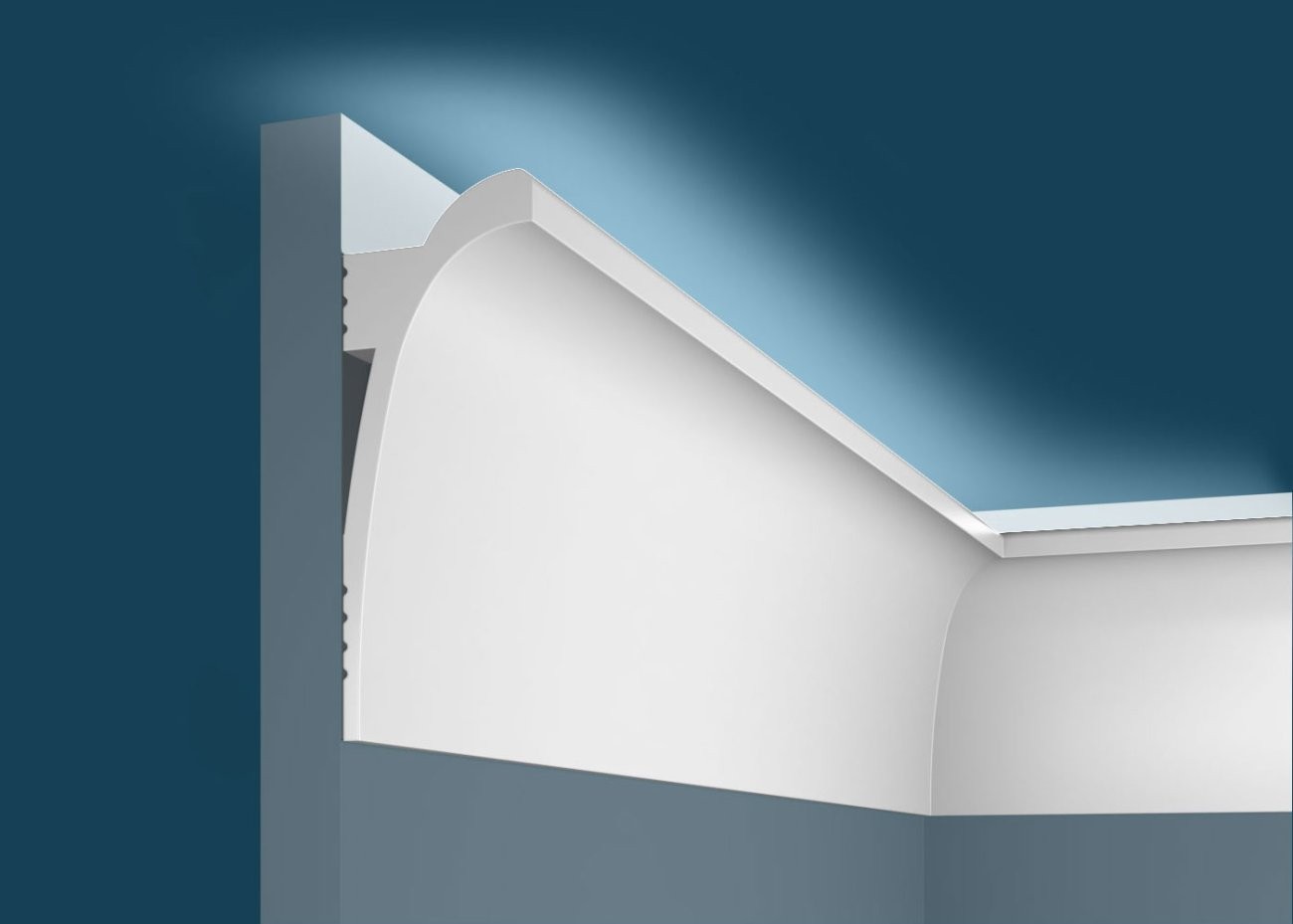 Cosca Карниз KX003, 120х45, 2000мм, Экополимер/13