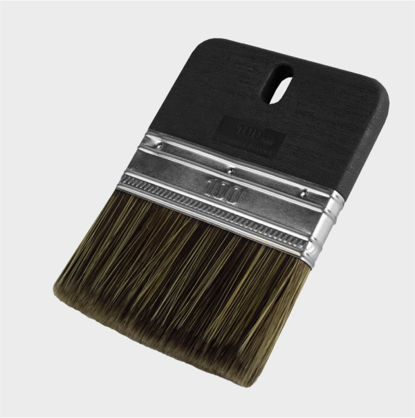 Кисть PROFI Кисть декоративная 75 мм темный ворс (для финишного покрытия) 990-075