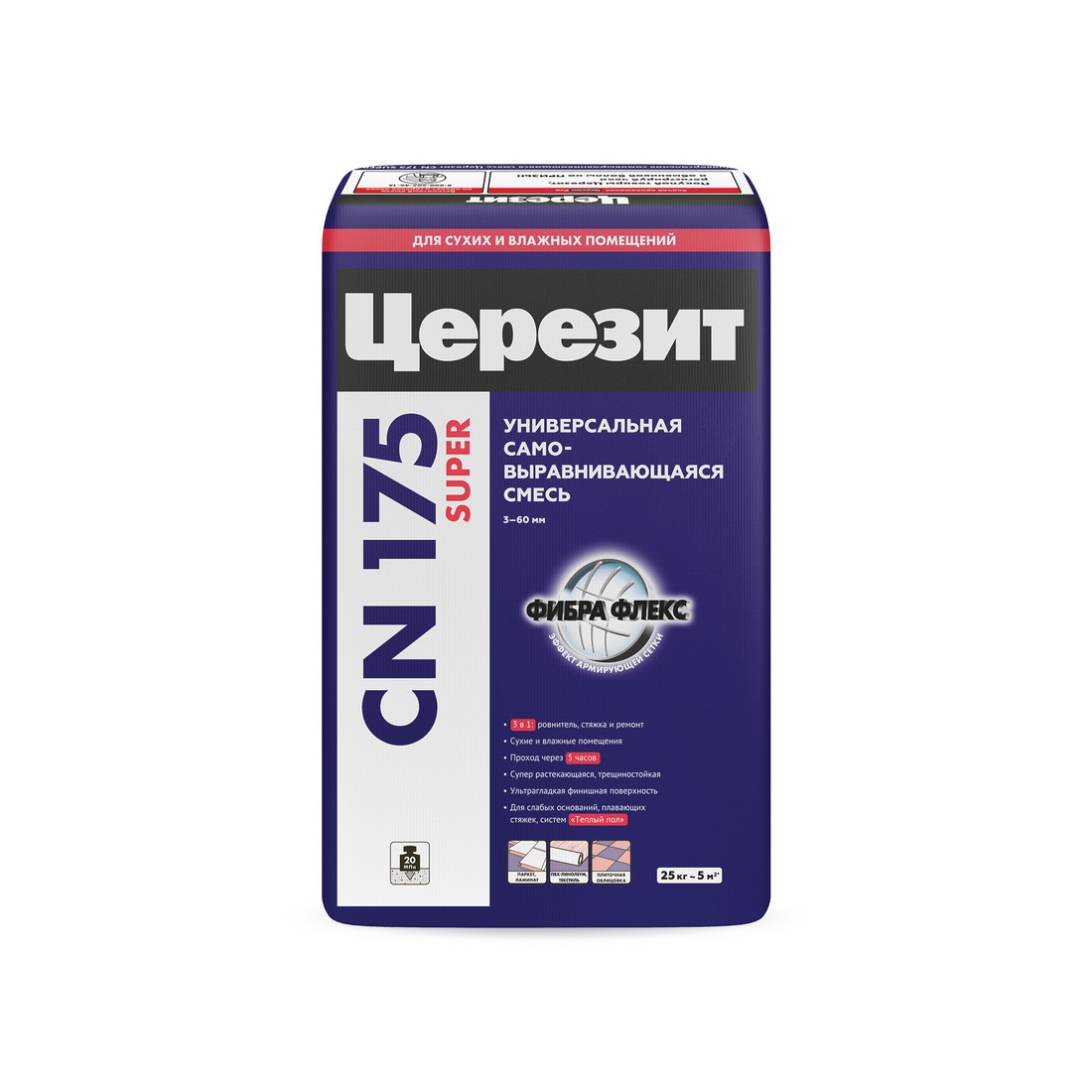 Наливной пол Церезит CN 175 25кг 1535443