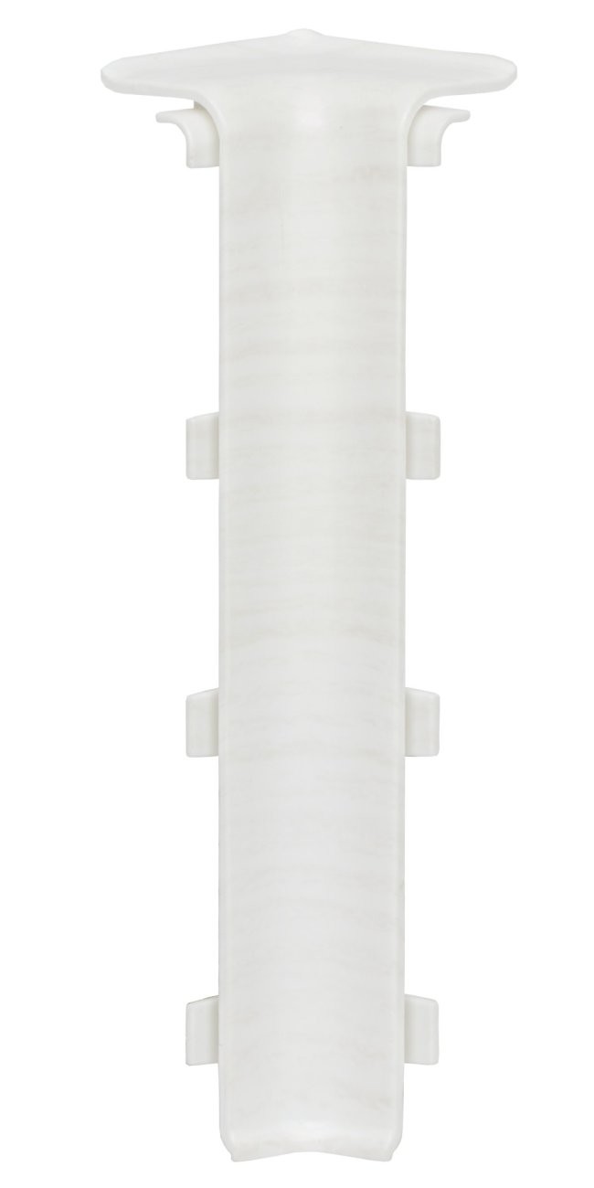 Плинтус ПВХ 100мм со съемной панелью LB003 Дуб-жемчужный