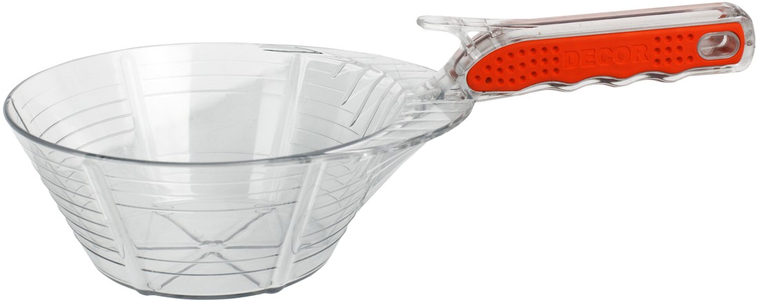 Ковш строительный DЕCOR, 1,1 л., пластиковый, прорезиненная ручка 670-2201