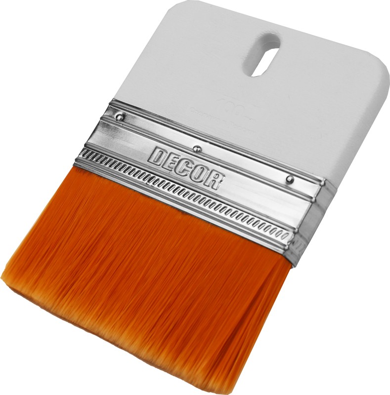 Кисть декоративная DЕCOR 100 мм, ультрамягкий синтетический ворс 991-100