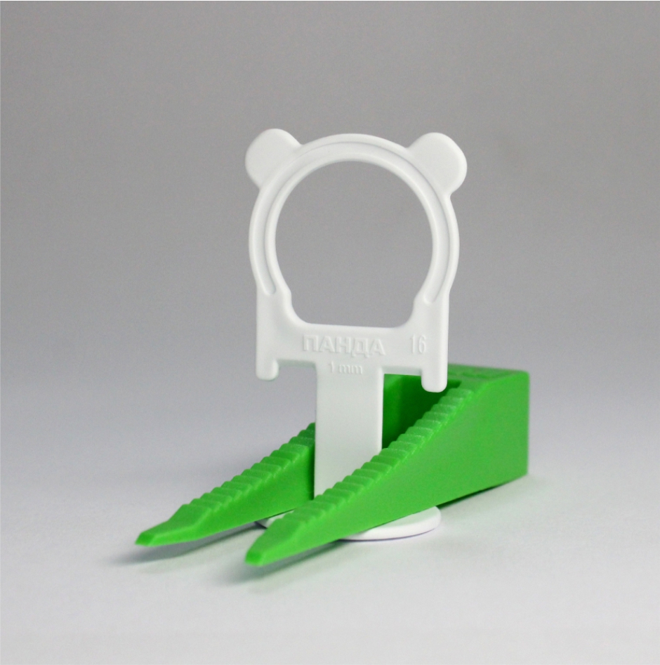 Зажим Панда 1 мм Клин 40шт 40шт/пакет 447-4040