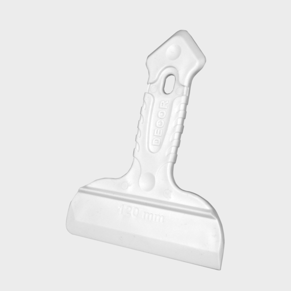 Шпатель двусторонний DECOR 140 мм, резин. ручка(5шт/100шт/500шт) 308-1140