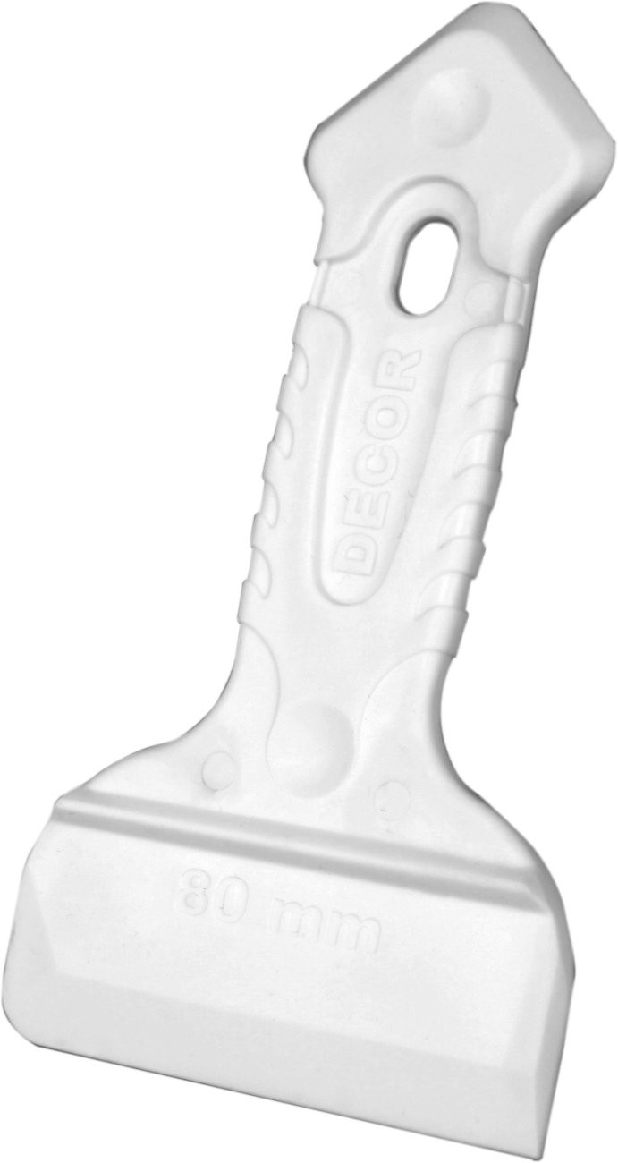 Шпатель двусторонний DECOR 80 мм, резин. ручка(5шт/170шт/850шт) 308-1080