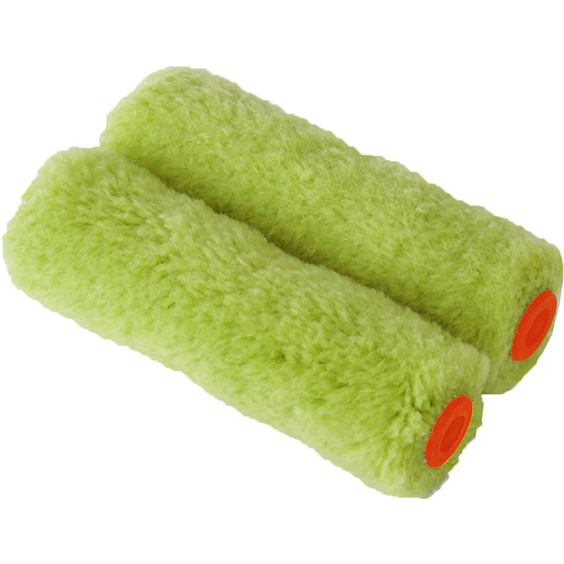 Ролик-мини Black Edition полиакр.зеле. 60 мм, d 15 мм, бюгель 6 мм, ворс 12 мм, (2шт) 240-2350