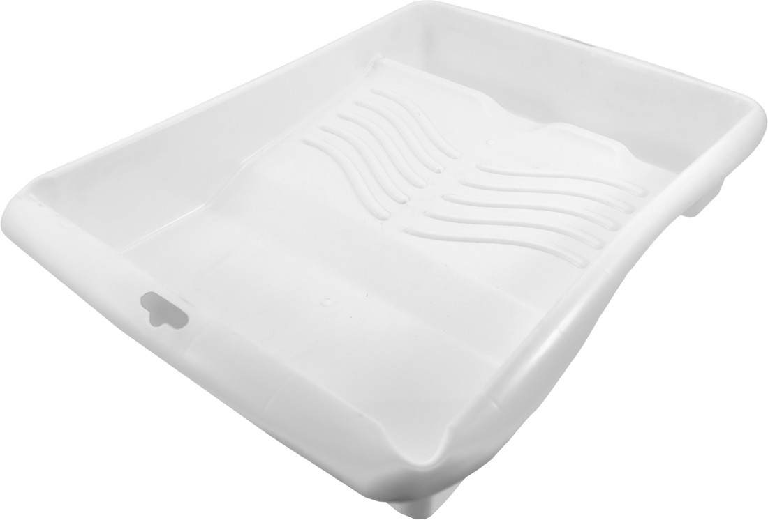 Ванночка L Black White 320х440 мм, усил. бел. (обл.хравал. до 250 мм) 670-4437