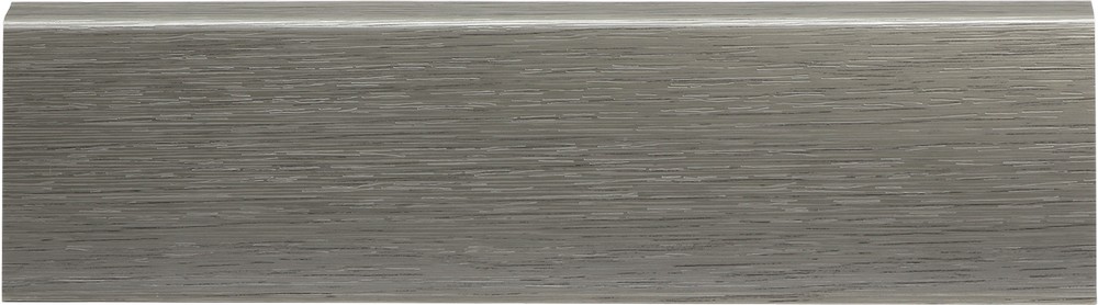 Плинтус ПВХ 85мм LS020 Металлик Файн-лайн