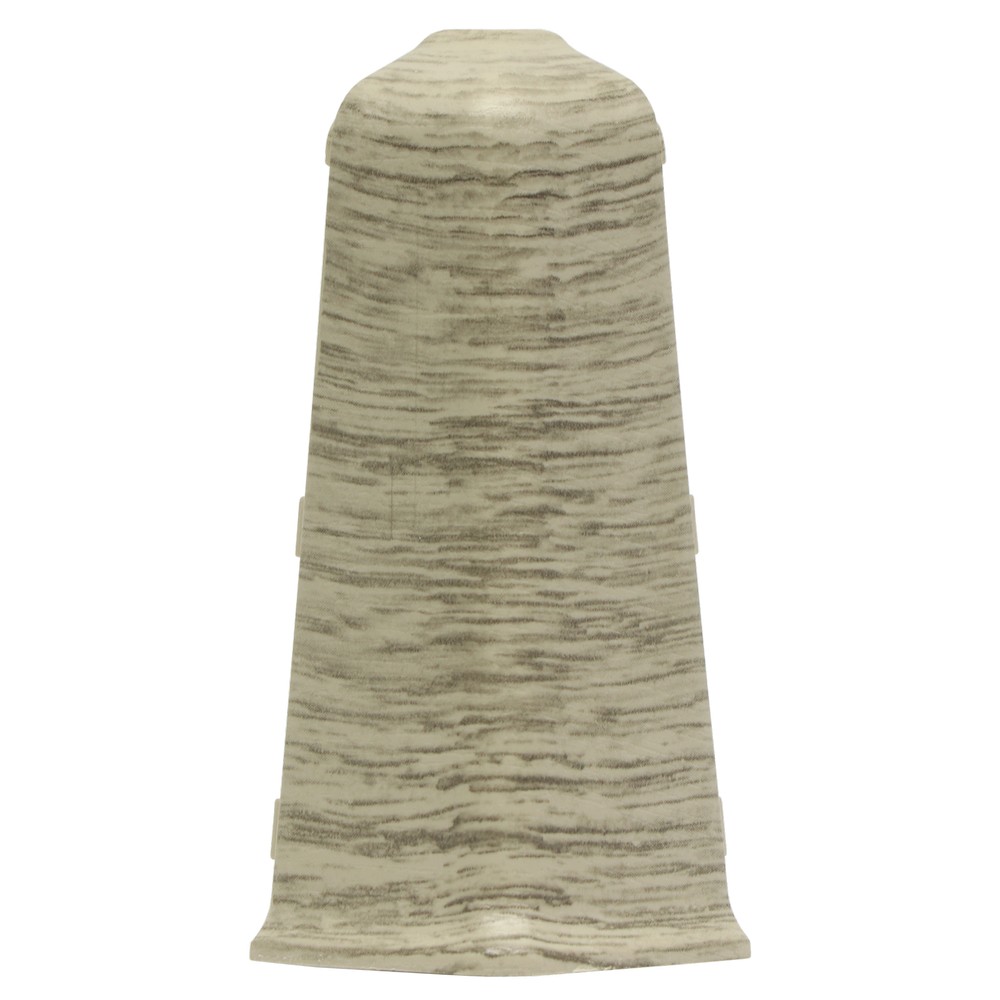 Плинтус ПВХ 85мм LS008 Дуб Кантри серый