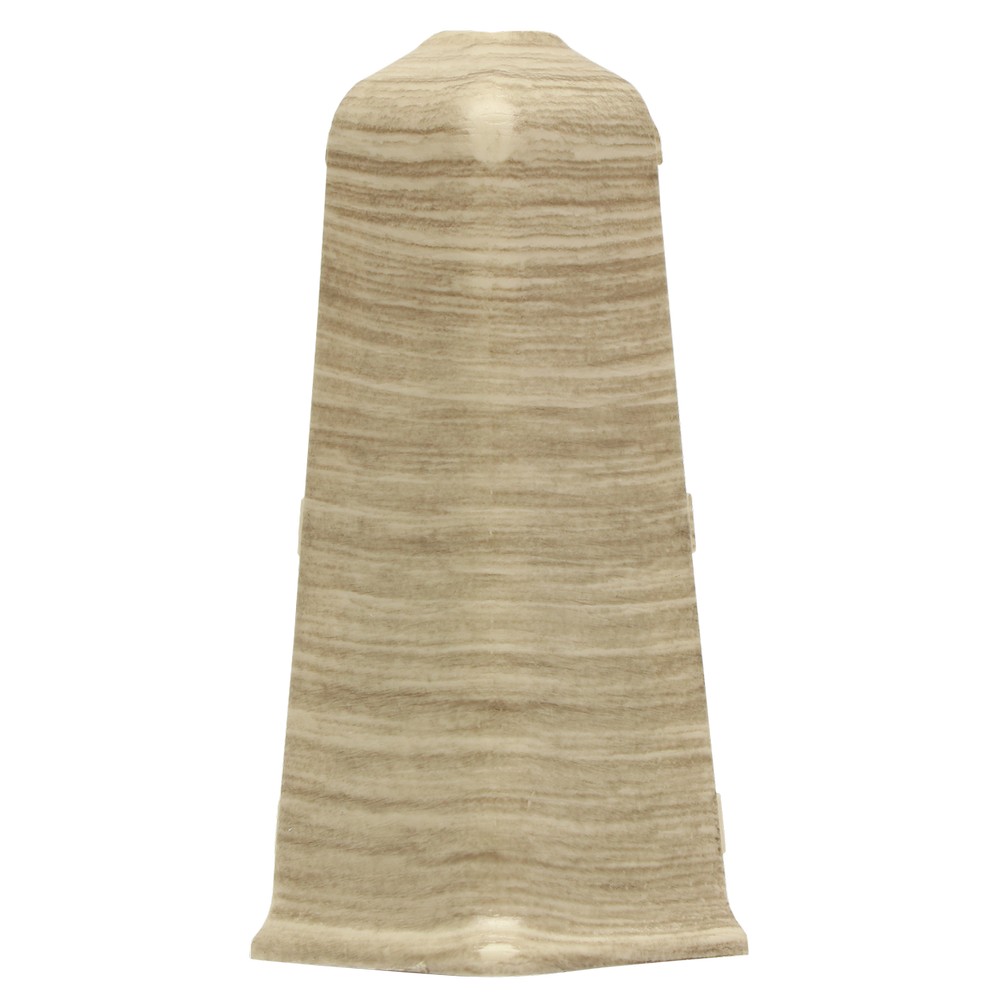 Плинтус ПВХ 85мм LS010 Эш вайт Мелинга