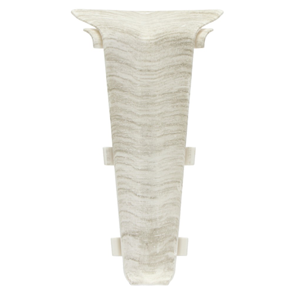 Плинтус ПВХ 85мм LS005 Ясень шимо светлый