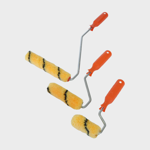 Мини-валик Black Edition mini Ш 150 мм d 15 мм Б 6мм ворс 11мм полиакрил тигр ручка удлин. 904-4150