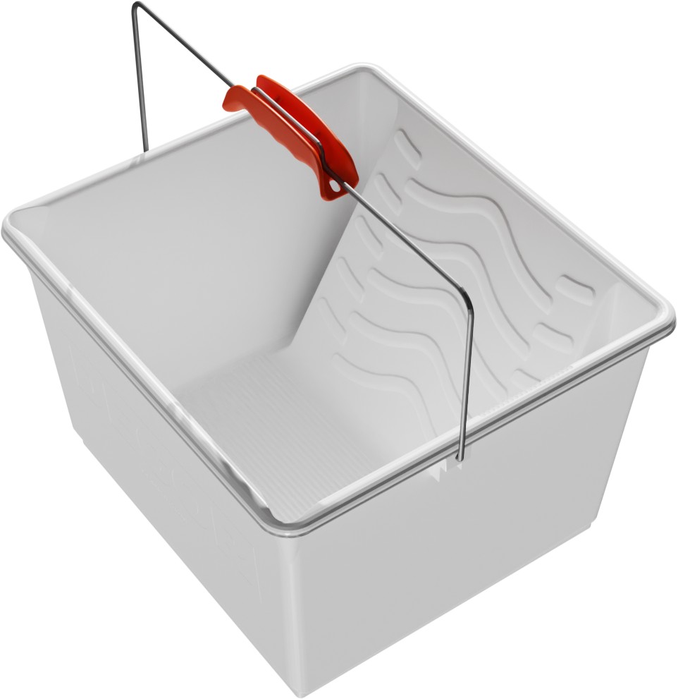 Ведро пласт. Black White малярное DЕCOR 20л. метал. ручка 670-0020