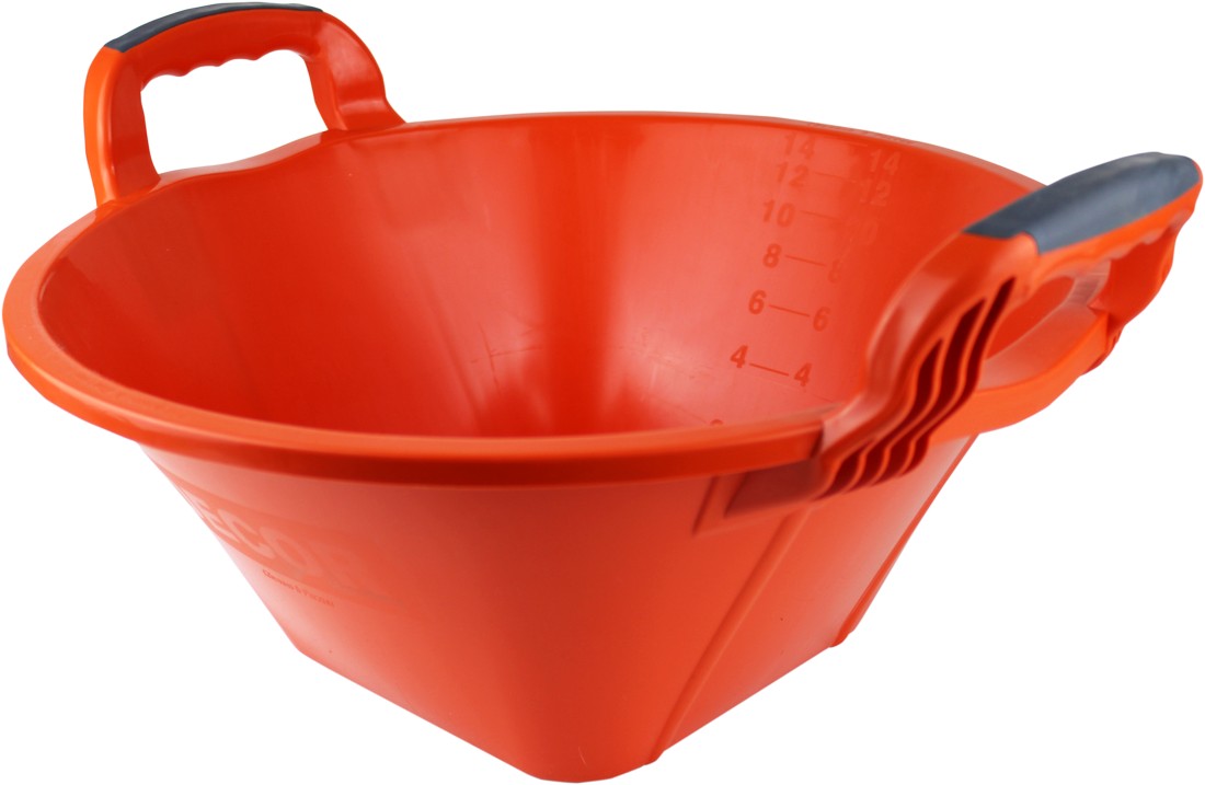 Ведро PROFI Старателя DЕCOR ударопрочное для ССС 14 л. ручка 2К 670-1114