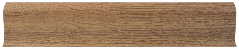 Плинтус ПВХ 58мм L002 Орех грецкий