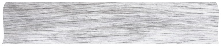 Плинтус ПВХ 58мм L007 Ясень шимо светлый