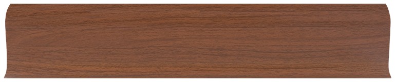 Плинтус ПВХ 58мм L032 Палисандр