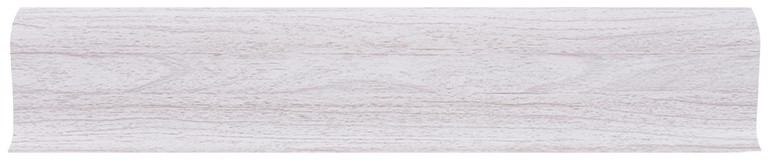 Плинтус ПВХ 58мм L046 Ясень светлый